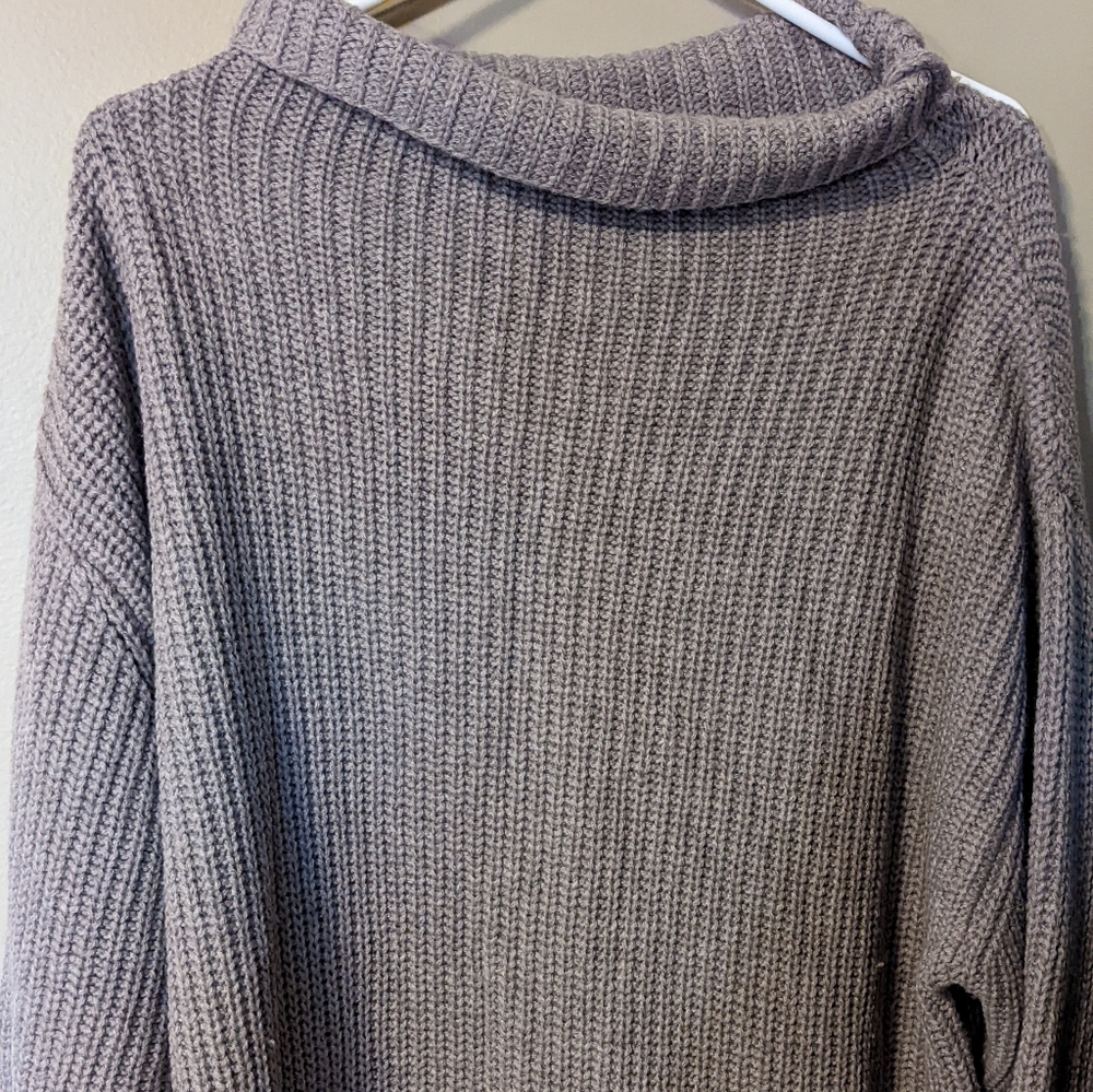 Wilfred Oversized Turtleneck - L, Grey